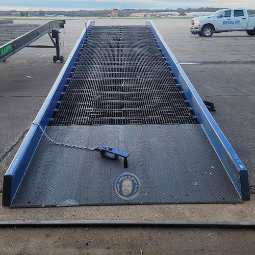 Mobile Steel Yard Ramp for Rent Rockford, IL The Yard Ramp Guy®