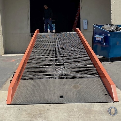 California Mobile Steel Yard Ramp Santa Ana Yard Ramp Guy®