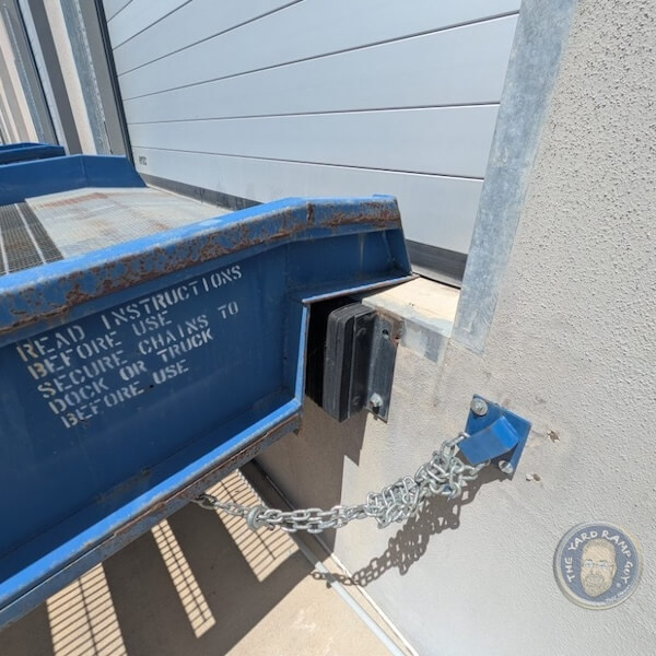 Top End Secured to Dock