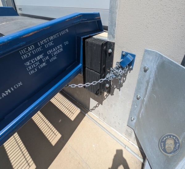 Top End Secured to Dock