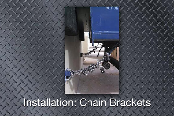 YRG Installation: Chain Brackets